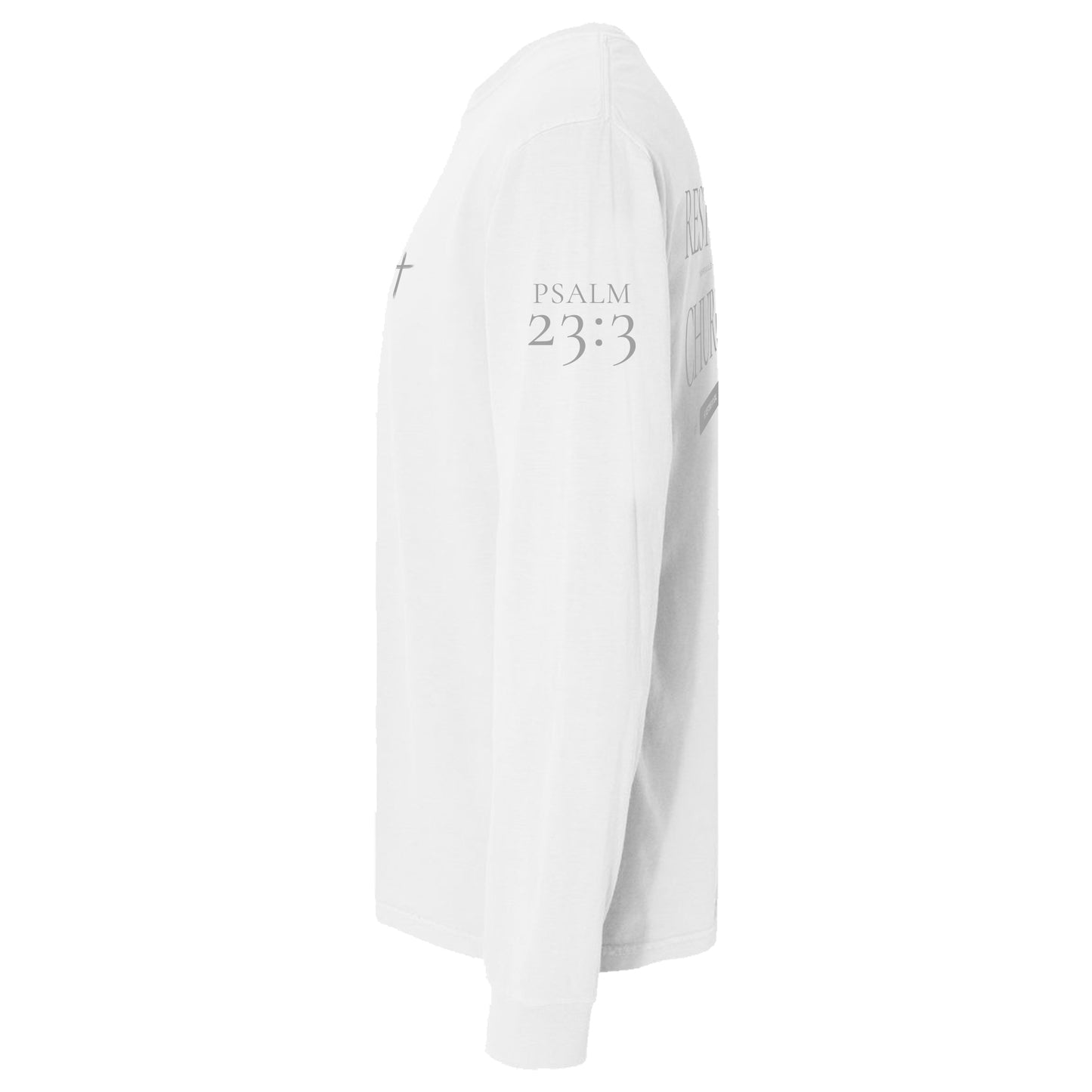 23:3 Long Sleeve T-Shirt - White