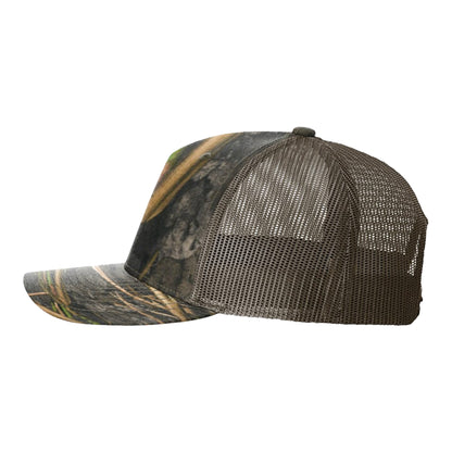 Arc Logo Mesh Back Hat - Wooded Camo