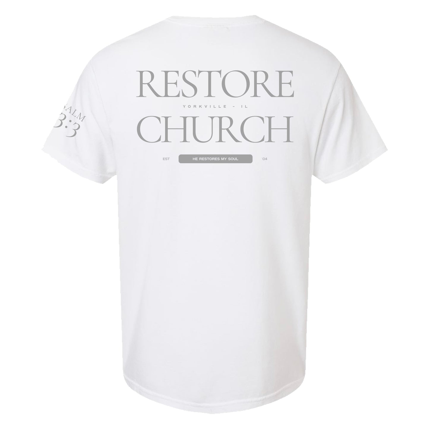 23:3 T-Shirt - White