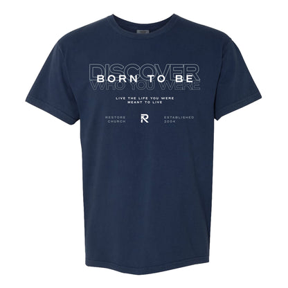 Born to Be T-Shirt - True Navy